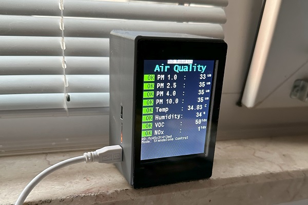 WiFi Indoor Air Quality Measurement Device